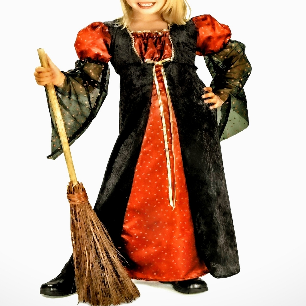 Rubie's Red and Black Witch Costume for Kids